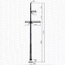 Многогранная опора ПМ110-1 ф.1